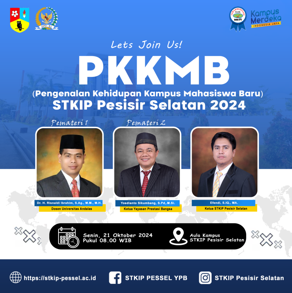 PKKMB & Kuliah Umum Bersama Wakil Bupati Terpilih Kabupaten Pesisir Selatan